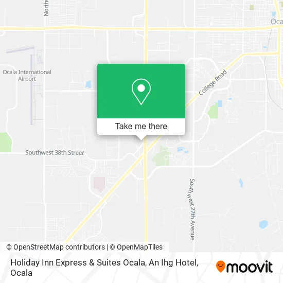 Holiday Inn Express & Suites Ocala, An Ihg Hotel map