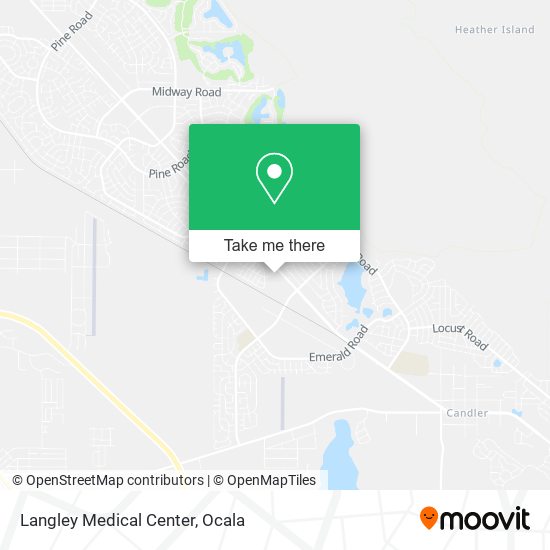 Langley Medical Center map
