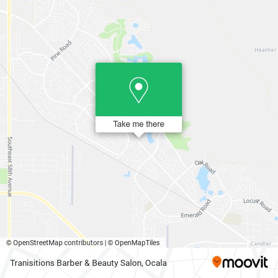 Tranisitions Barber & Beauty Salon map