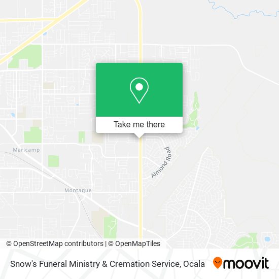 Snow's Funeral Ministry & Cremation Service map