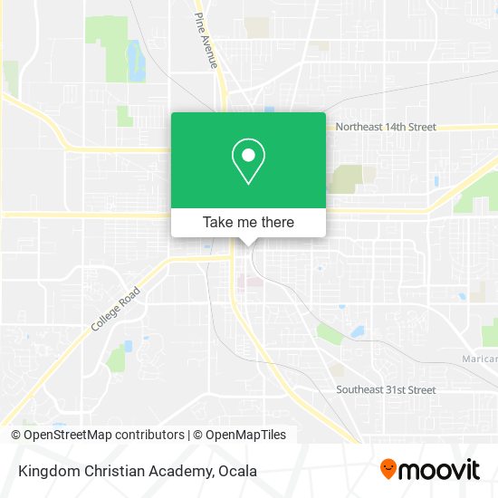 Kingdom Christian Academy map