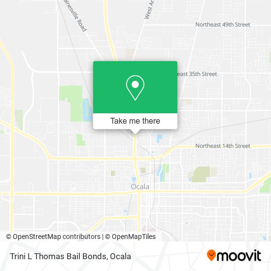 Trini L Thomas Bail Bonds map