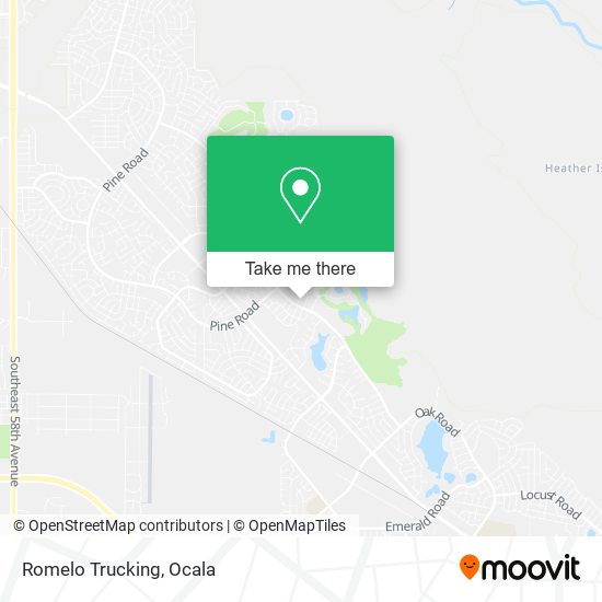 Mapa de Romelo Trucking