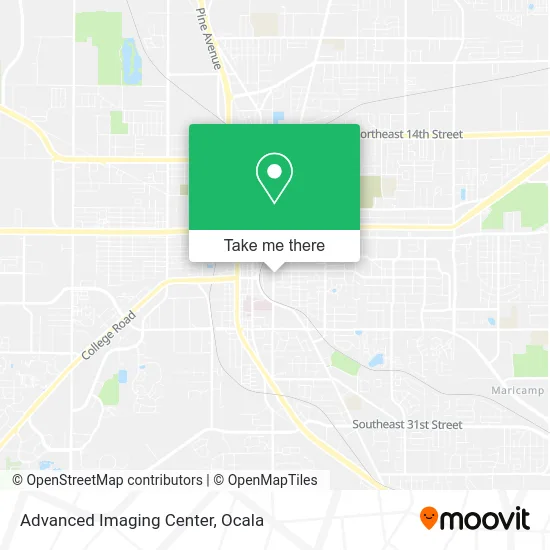 Advanced Imaging Center map