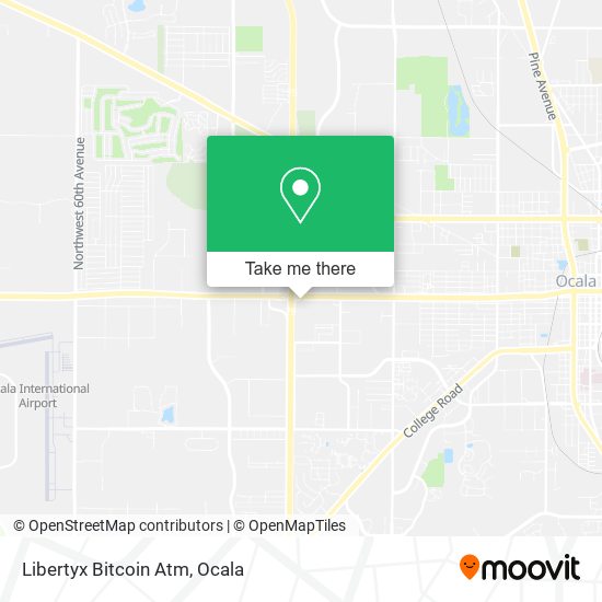 Libertyx Bitcoin Atm map