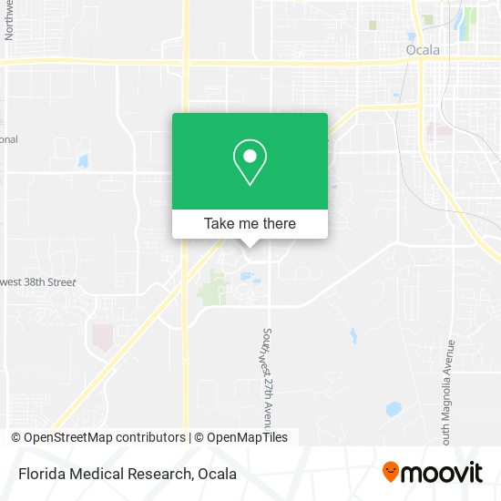 Mapa de Florida Medical Research