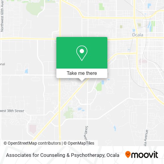 Mapa de Associates for Counseling & Psychotherapy