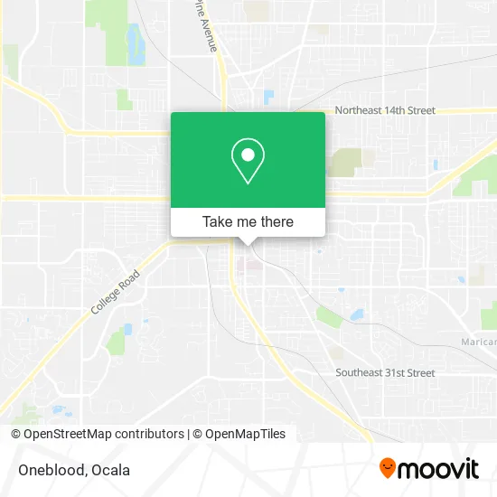 Oneblood map