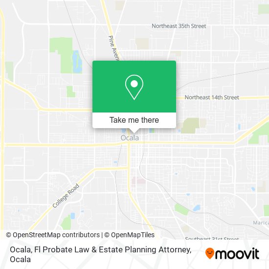 Ocala, Fl Probate Law & Estate Planning Attorney map