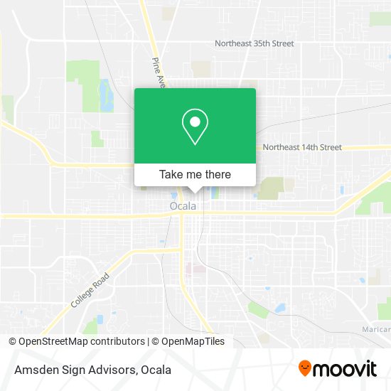 Amsden Sign Advisors map