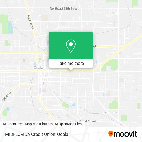 MIDFLORIDA Credit Union map