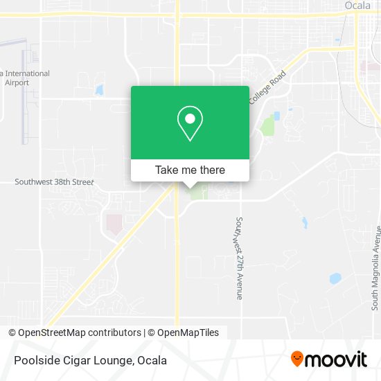 Mapa de Poolside Cigar Lounge