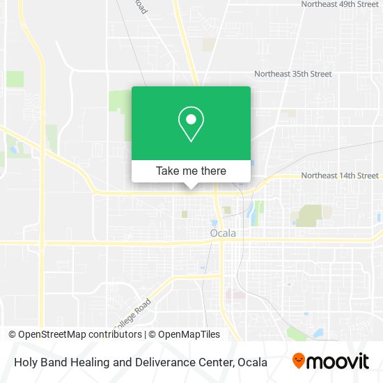 Holy Band Healing and Deliverance Center map