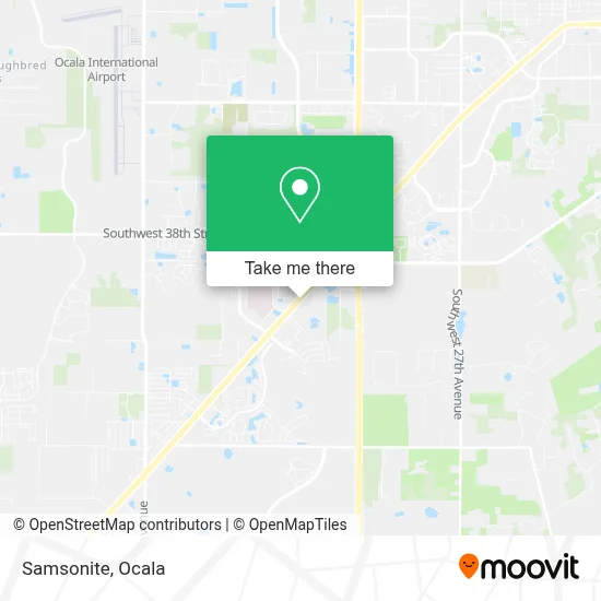 Samsonite map