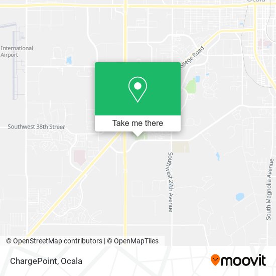 Mapa de ChargePoint