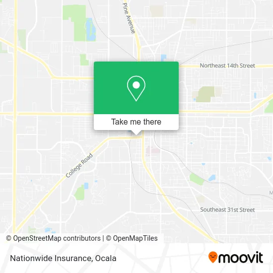 Nationwide Insurance map