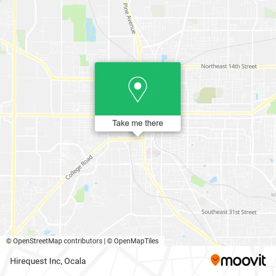 Mapa de Hirequest Inc