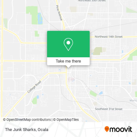 The Junk Sharks map