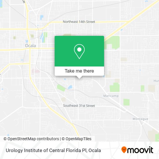 Urology Institute of Central Florida Pl map