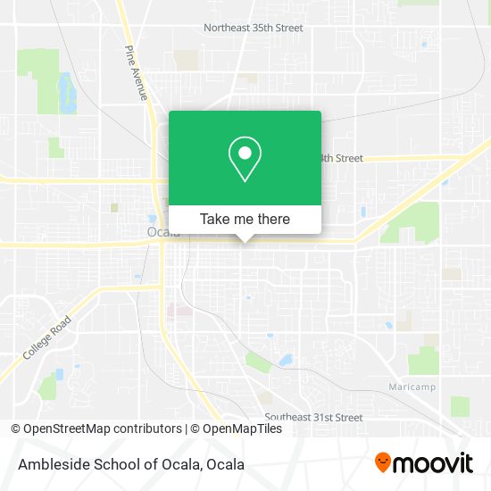 Ambleside School of Ocala map