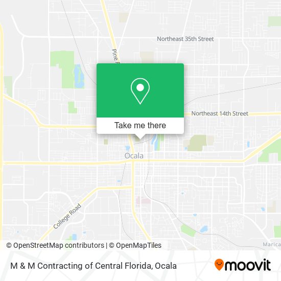 Mapa de M & M Contracting of Central Florida