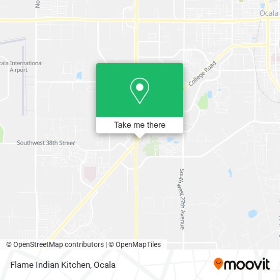 Flame Indian Kitchen map