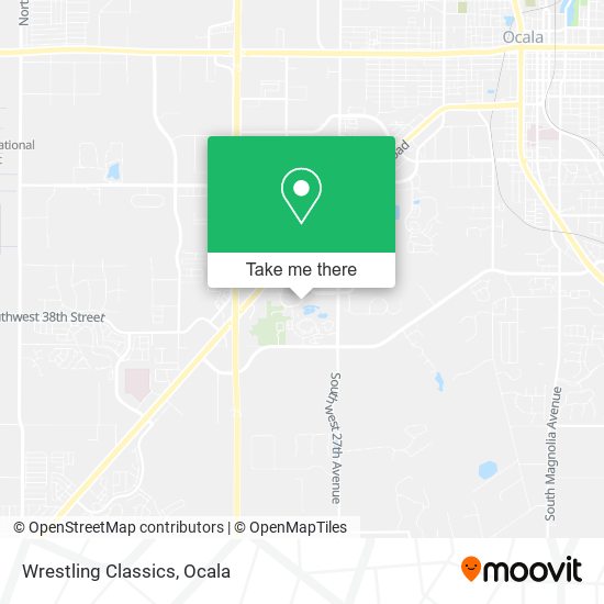 Wrestling Classics map