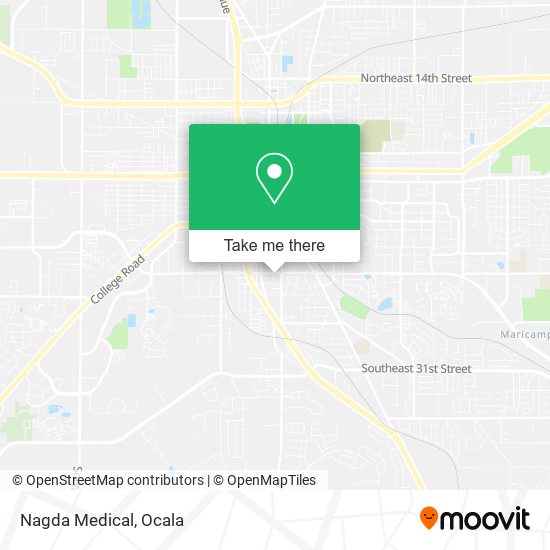 Nagda Medical map