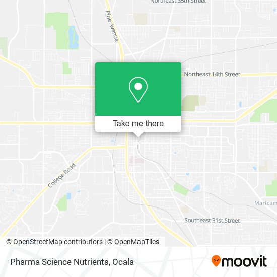 Mapa de Pharma Science Nutrients