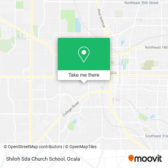 Shiloh Sda Church School map