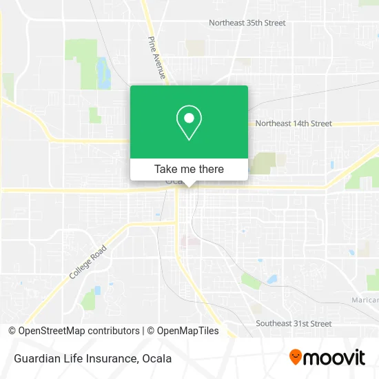 Guardian Life Insurance map