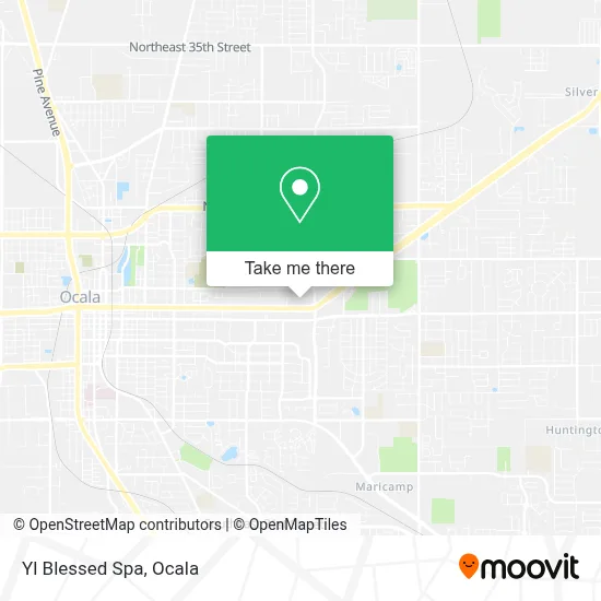 Yl Blessed Spa map