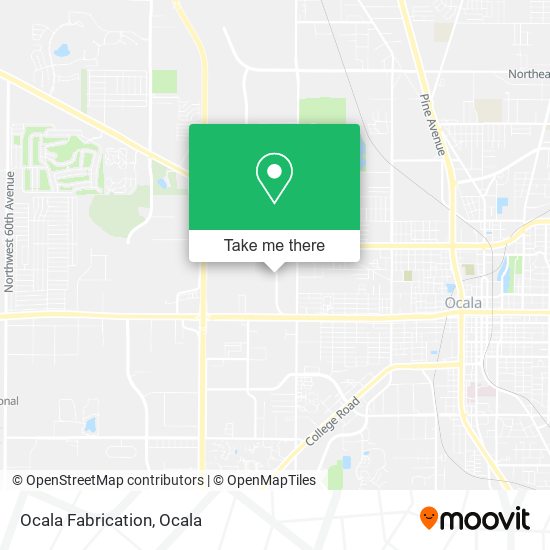 Ocala Fabrication map