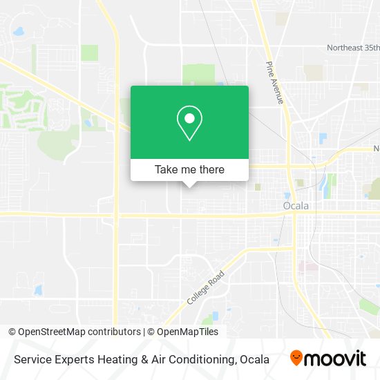 Service Experts Heating & Air Conditioning map