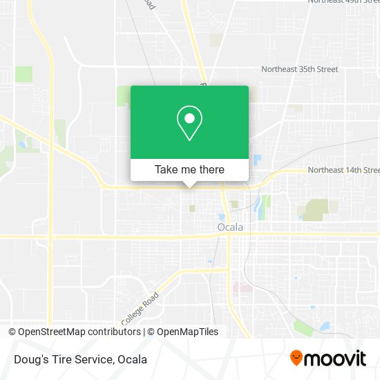 Mapa de Doug's Tire Service