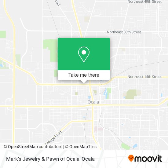 Mapa de Mark's Jewelry & Pawn of Ocala