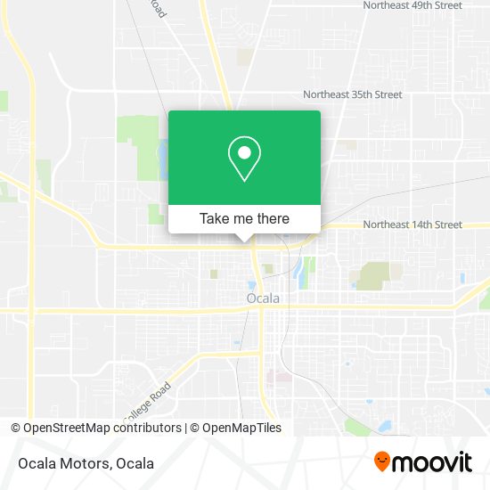 Mapa de Ocala Motors