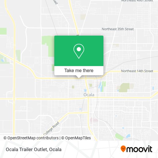 Ocala Trailer Outlet map