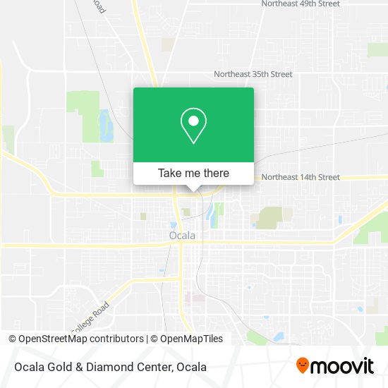 Ocala Gold & Diamond Center map