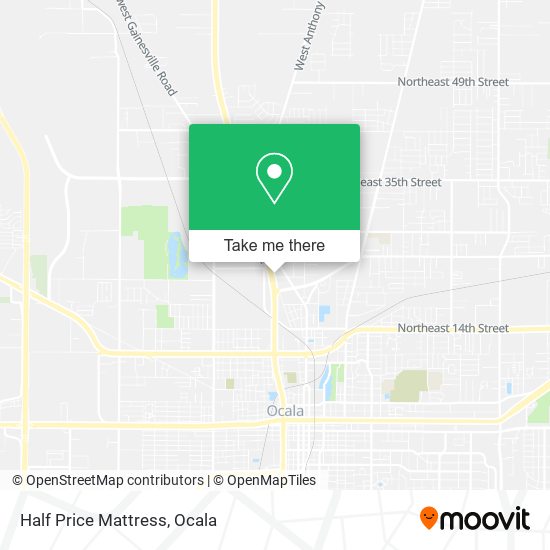 Half Price Mattress map