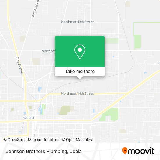 Mapa de Johnson Brothers Plumbing