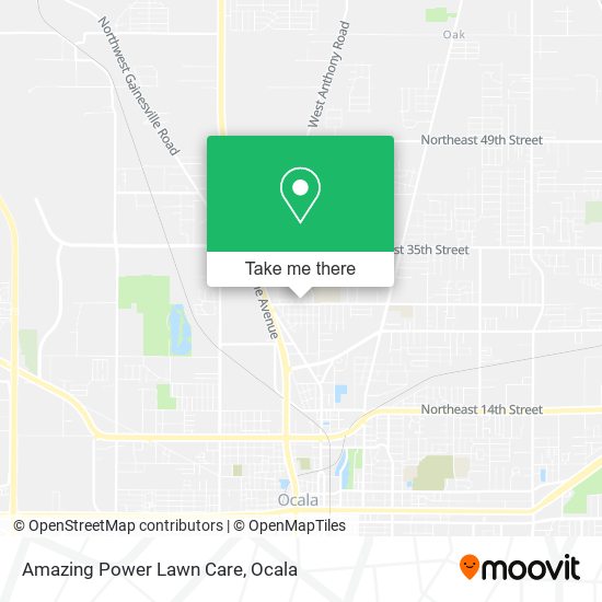 Mapa de Amazing Power Lawn Care