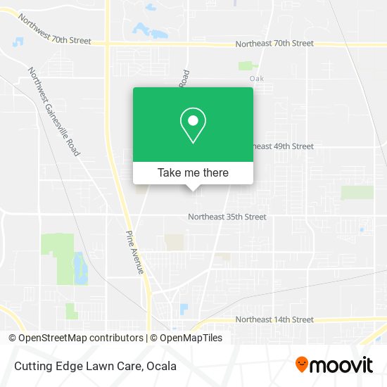 Cutting Edge Lawn Care map