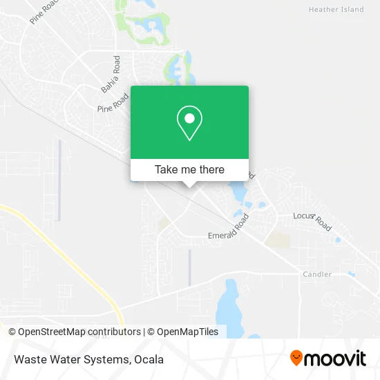 Waste Water Systems map