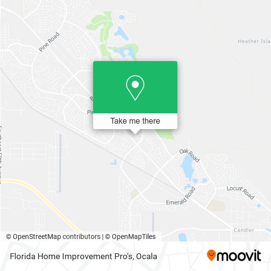 Florida Home Improvement Pro's map