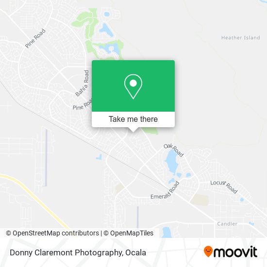 Donny Claremont Photography map