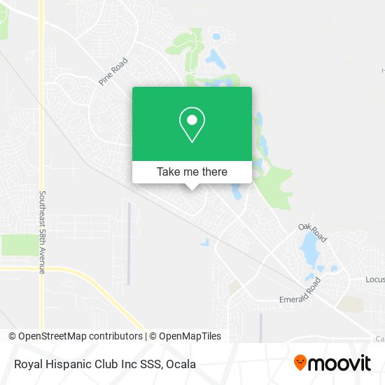 Royal Hispanic Club Inc SSS map