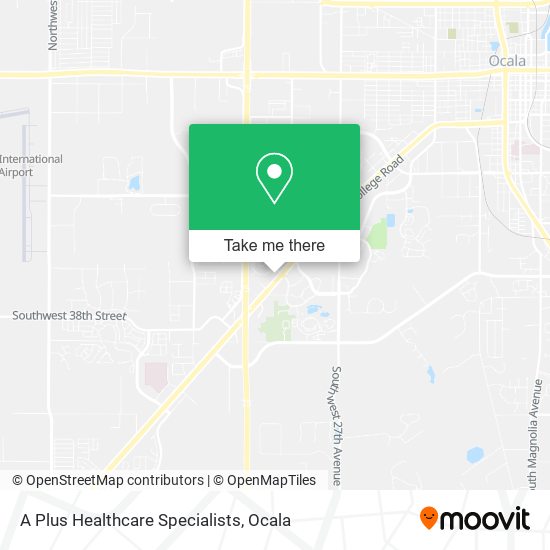 Mapa de A Plus Healthcare Specialists
