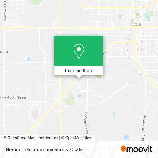 Granite Telecommunications map