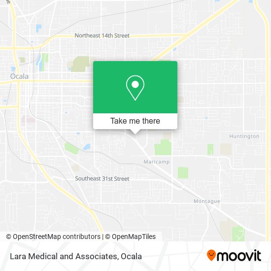 Lara Medical and Associates map